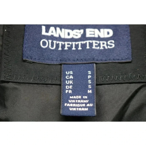 Outfitters by Lands End Women's Windbreaker/Rain Hooded Jacket-Small - Picture 2 of 12